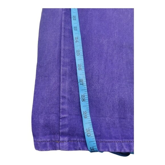 Vintage Marithe Francois Girbaud Jean Mens 28 Purple Y2K Baggy Hot Boy Plum USA - Picture 7 of 12